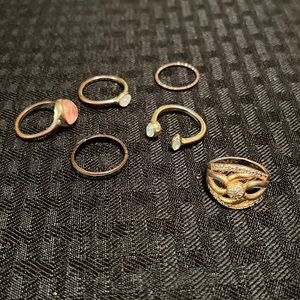 Lot of size 6 rings
